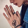 Bague soldat en acier 3D pour hommes, design fer à cheval, couleur vintage, tendance, hip hop, culture populaire, bijoux ► Photo 3/5