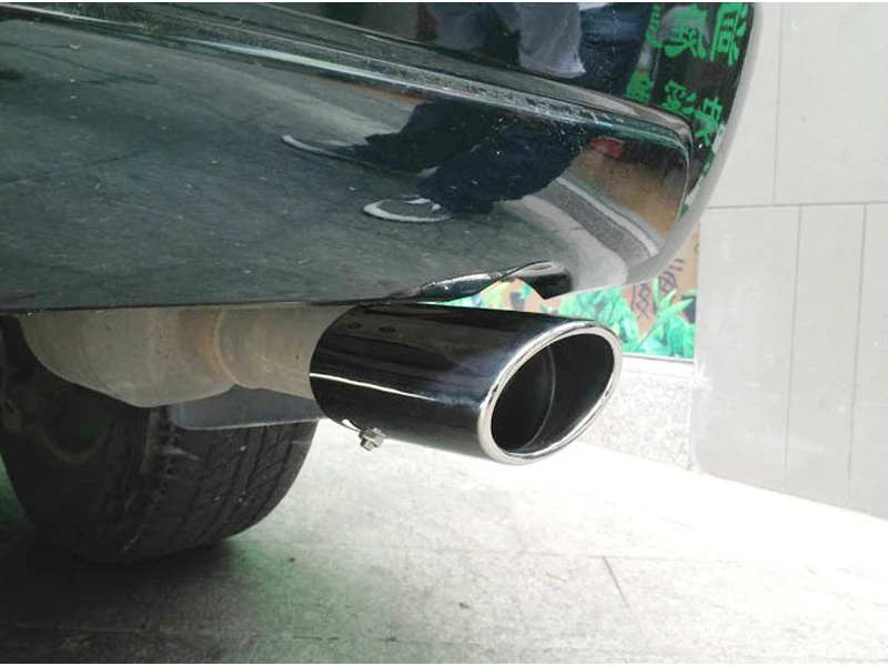 2003 2009 for Toyota Prado FJ120 Land Cruiser Stainless Steel Exhaust Muffler Tip End Pipe 2003