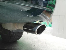 2003 2009 for Toyota Prado FJ120 Land Cruiser Stainless Steel Exhaust Muffler Tip End Pipe 2003