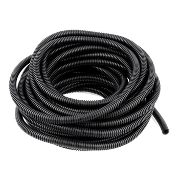 

1/2inch Dia Flexible Corrugated Conduit Tube Pipe Hose Tubing 14M 46Ft