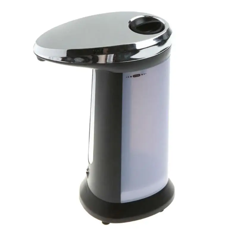 

400ml Automatic fluid Soap Dispenser Smart Sensor Touchless ABS Electroplated Sanitizer Dispensador for Kitchen Bathroom