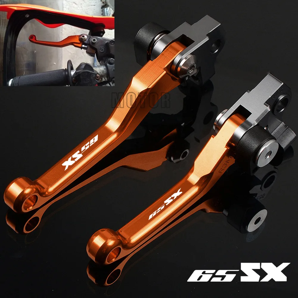 For 65SX 65 SX 2004-2011 2014-2018 2015 2016 2017 CNC Motorcycle DirtBike Dirt Pit Bike Motocross Pivot Brake Clutch Levers | Автомобили и