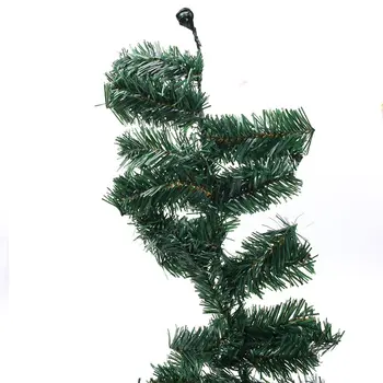 

2.7m Home Pine Christmas Garland Fireplace Wreath Xmas Decor 160 Heads Popular