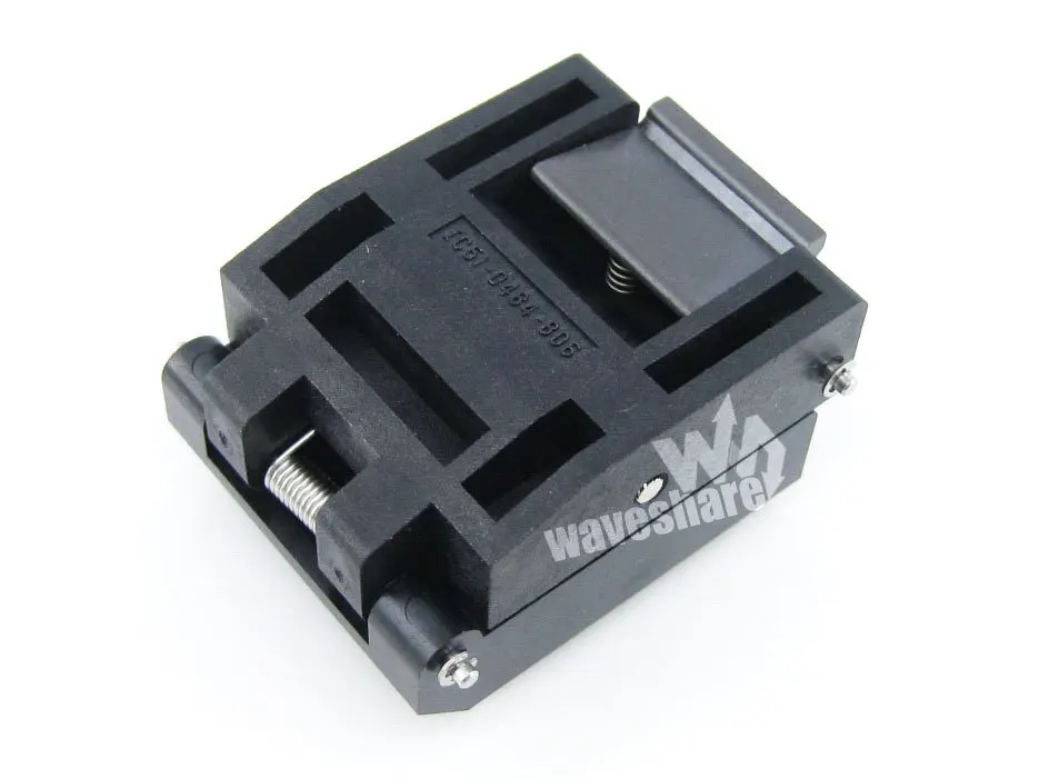 IC51-0484-806 QFP48 TQFP48 FQFP48 PQFP48 Yamaichi IC QFP Test Burn-in Socket Programming Adapter 0.5mm Pitch