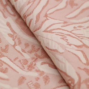 

High-grade brocade satin plant embossed floral jacquard clothing fabric coat fabric skirt cheongsam fashion cloth 4 colors