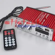 DHL или FedEx 10 шт. Kinter MA-120 12 в Hi-Fi аудиоусилитель Поддержка FM SD USB вход 2x20 Вт стерео FM SD карта Горячая Распродажа