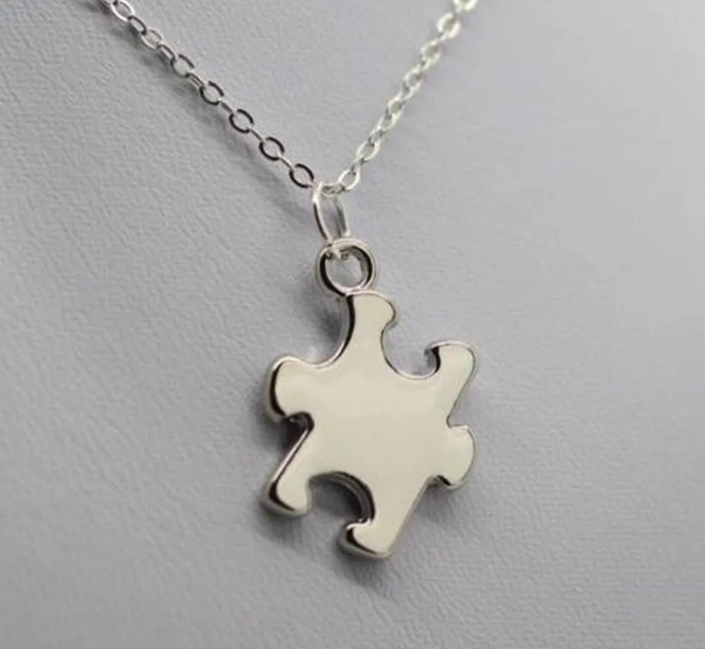 Buy 1Pcs Fashion Vintage Silver Beautiful Puzzle
