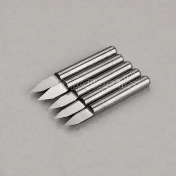 

5x Carbide PCB Engraving CNC Bit Router 45 Degree 0.1mm