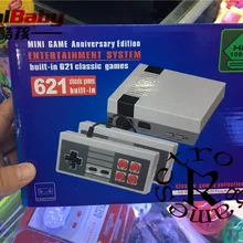 5-50 шт/партия CoolBaby HD мини ТВ семейная игровая консоль HDMI 8 бит Ретро игровая консоль встроенный 621 игровой портативный игровой плеер