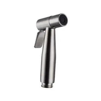 

Brushed Finish SUS304 Stainless Steel Toilet Hand Held Bidet Shattaf Sprayer