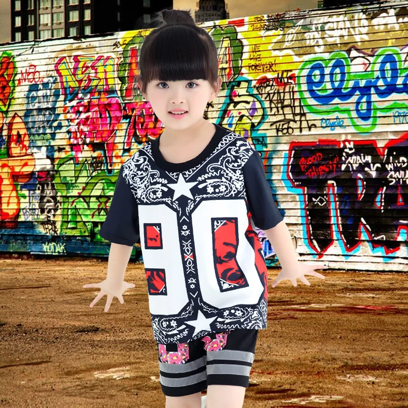 Children's Hip Hop Dance Costume Hiphop Jazz Clothing Street Dance