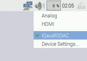 iqaudio setting