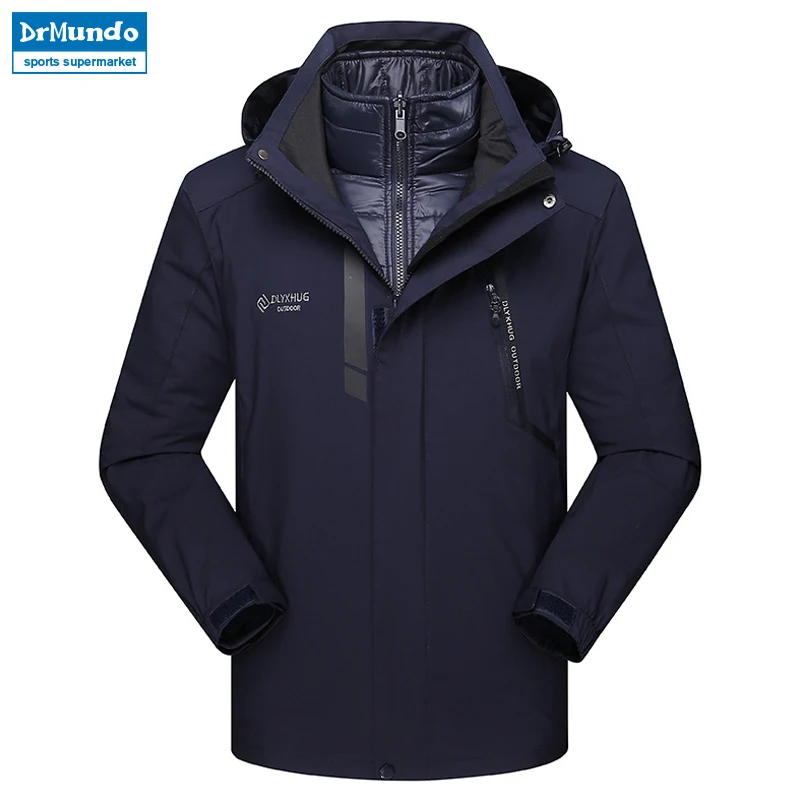 

2019 New Ski Jacket Men Waterproof Snow Jacket Thermal Coat For Outdoor Mountain Skiing Snowboard Jacket Plus Size Ski-wear