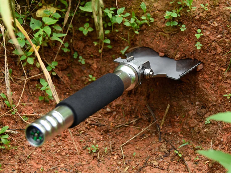 Профессиональная тактическая многофункциональная лопата для выживания на открытом воздухе, складные инструменты, садовое оборудование для кемпинга, армейский инструмент