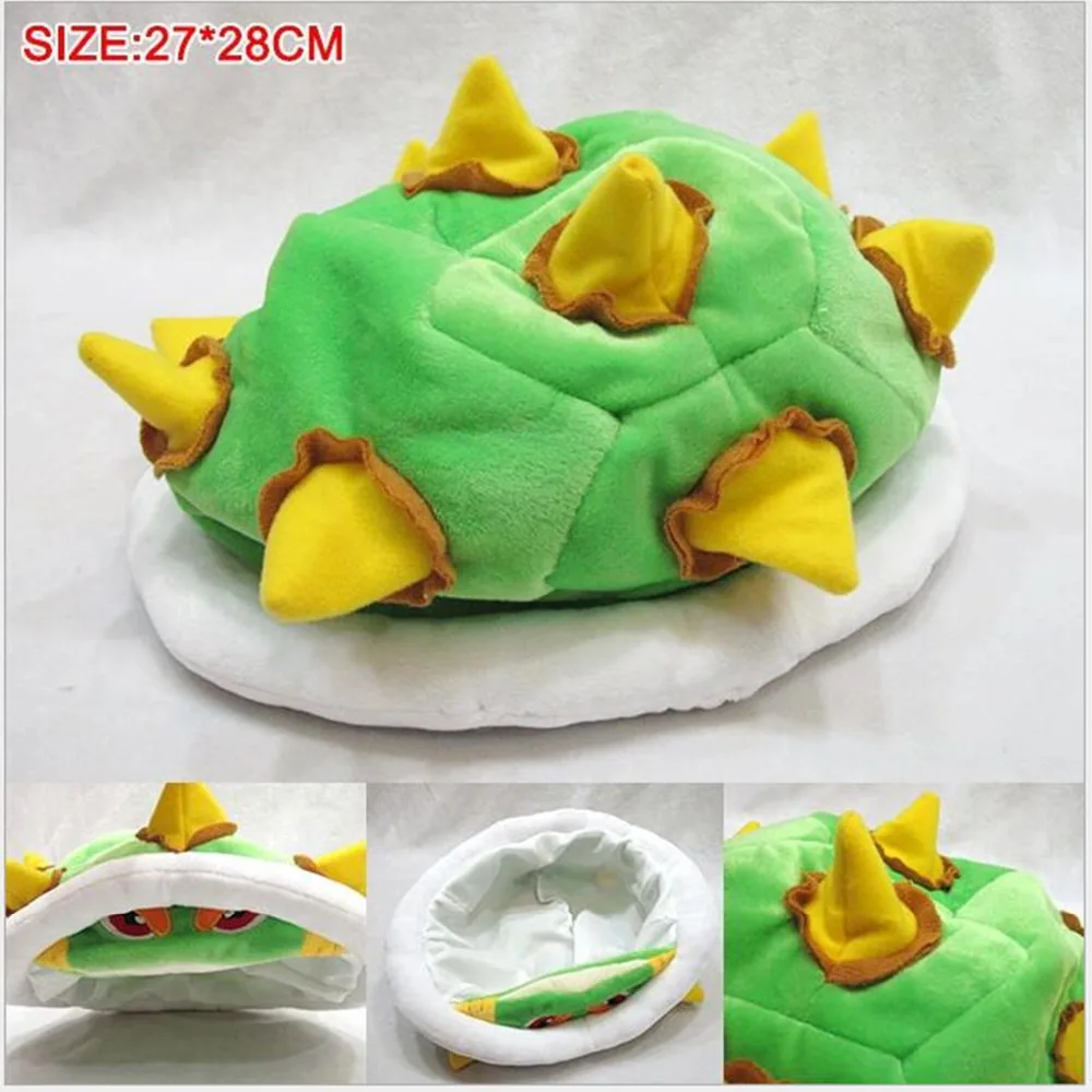 

Super Mario Bros Koopa Cosplay Cap Going Merry charm dinosaur Costume Cotton Adult Blank Snapback Caps Novelty unisex baggy warm