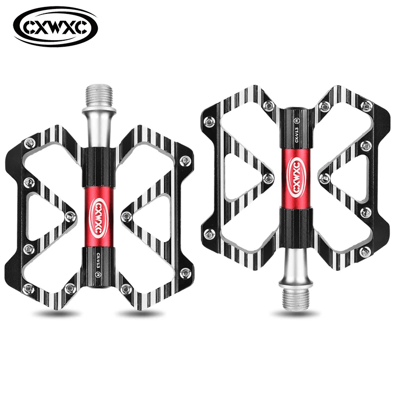 Mountain Bike Pedal MTB Pedal Bicycle Flat Pedals Aluminum Alloy Cycling Anti-skid 3 Bearings Platform Pedal Bicycle Accessories Mountain Bike Pedal MTB Pedal Bicycle Flat Pedals Aluminum Alloy Cycling Anti-skid 3 Bearings Platform Pedal Bicycle Accessories