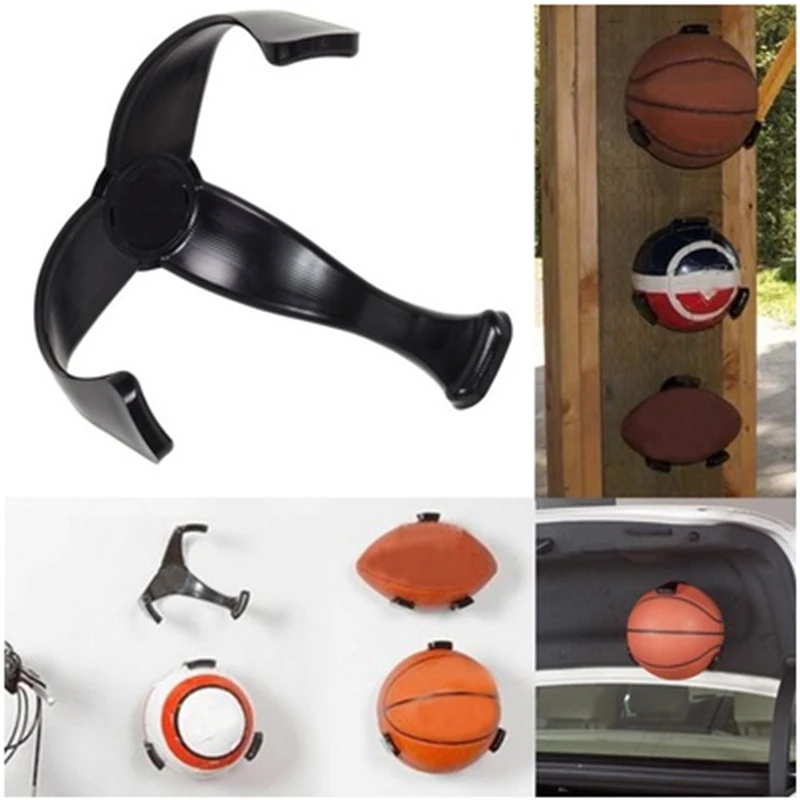 Plastic Ball Claw Wall Mount Basketball Football Stand Support Football