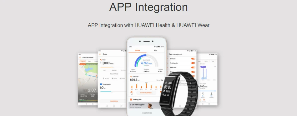 Huawei Honor цветной браслет A2 умный Браслет монитор сердечного ритма фитнес-трекер IP67 OLED для Android iOS H15