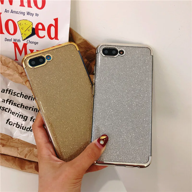 For Huawei Honor 10 10i 9 8 Lite Cover Soft Back Silicone TPU Glitter Case Y5 Y6 Prime 2018 Play P Smart Plus 2019 |