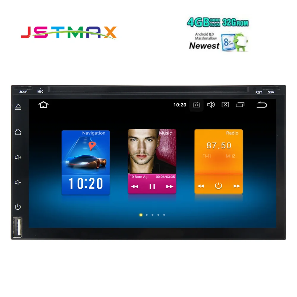 6 95 &quot2 din Android 8 0 PX5 Авторадио автомобиля gps для Nissan Toyota VW мультимедийных dvd плеер