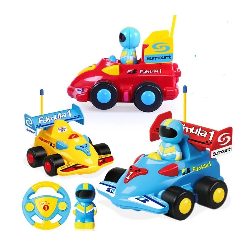 Free Shipping Remote Control Baby Car RC Car with Music Light Education Learning Toy Best