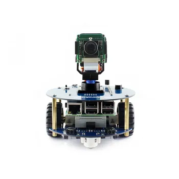 

Raspberry Pi 3B+ AlphaBot2 Robot Building Kit can Reach Line Tracking Obstacle Avoiding Bluetooth Infrared WiFi Remote Control