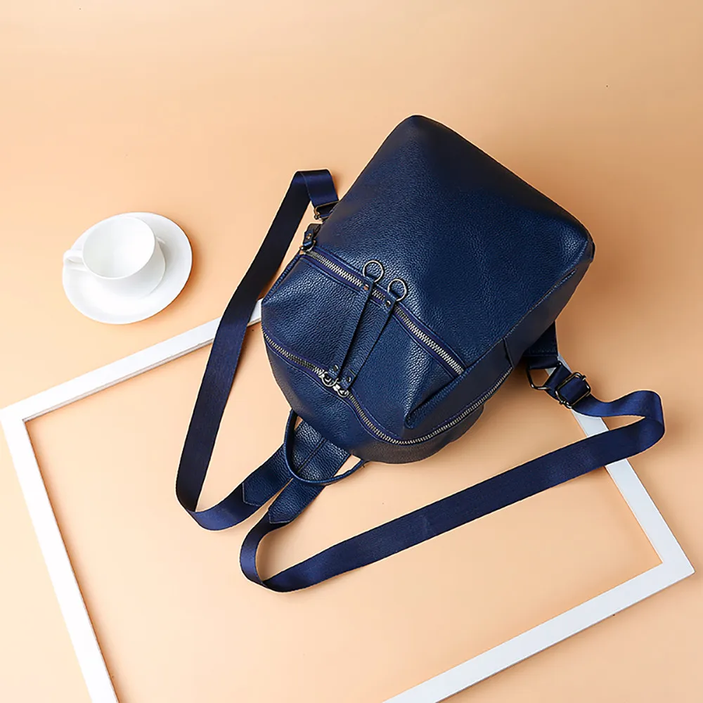 Высококачественные водонепроницаемые женские рюкзаки Оксфорд, женский рюкзак, сумка из мягкой кожи с защитой от кражи, Студенческая сумка, простой рюкзак