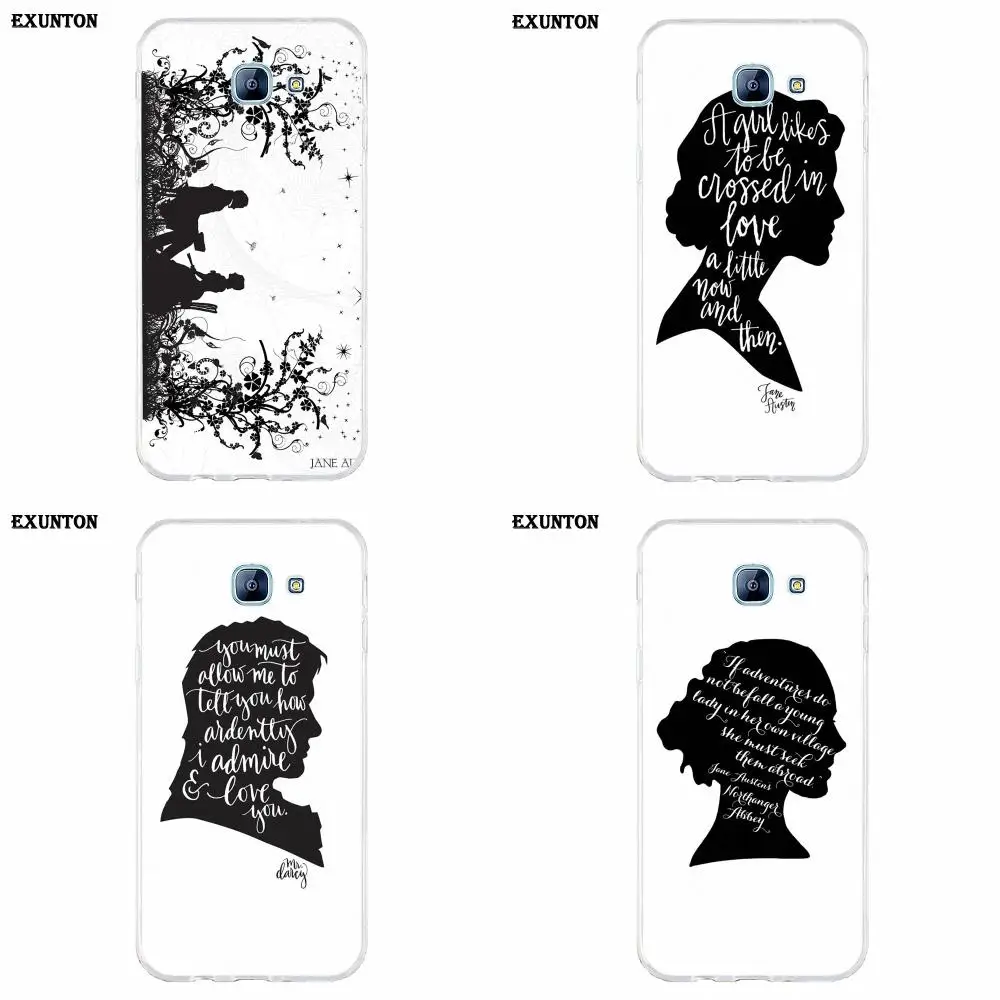 

For Galaxy J1 J2 J3 J330 J4 J5 J6 J7 J730 J8 2015 2016 2017 2018 mini Pro Soft Pattern Case Cover Jane Austen Quotes Black