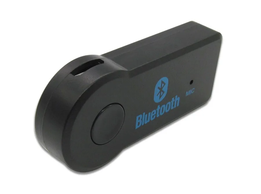 Беспроводной работы при прослушивании музыки по Bluetooth приемник адаптер с микрофоном для AUX автомобильный MP3 телефона Универсальный 3,5 мм потокового A2DP