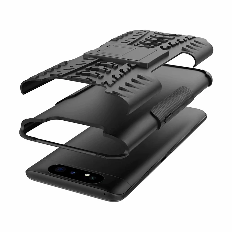 Жесткий чехол 2 в 1 для Samsung A90 A80 A70 A60 A50 A40 A30 A20 A10E M10 M20 S20 S10 S9 мягкий гибридный