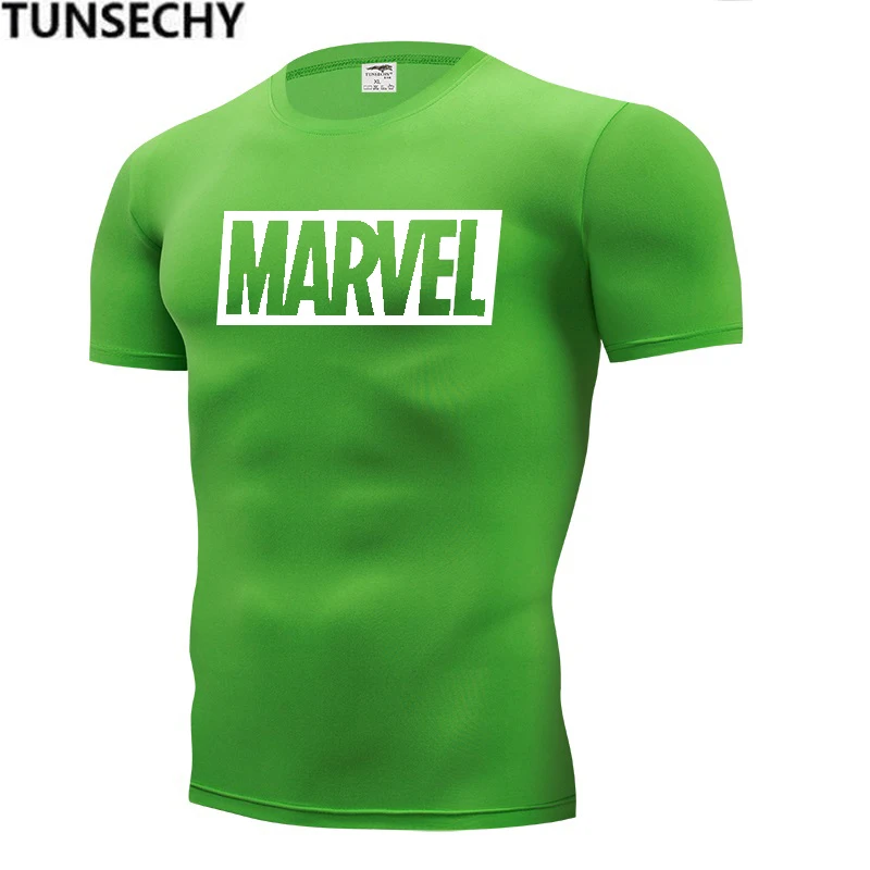 TUNSECHY 2019 Новая мода футболка "Марвел" мужчины хлопок Короткие рукава Повседневное мужской футболки marvel футболки мужские футболки