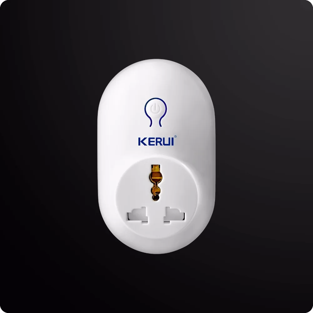 Kerui Wireless Remote Switch Smart Power Socket Plug 433MHz EU US UK AU Standard for Home Security Alarm Control 433mhz remote control wireless rf plug in thermostat hydroponic kit greenhouse 3kw temperature alarm electric socket