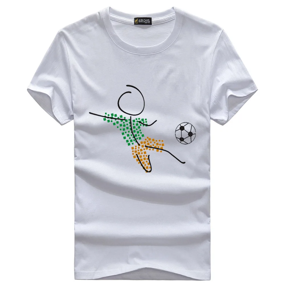 Free shipping o-neck S-5XL  tshirt Men's casual Pr...