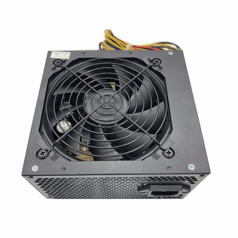 500 W ماكس الصامتة امدادات الطاقة ل 180 V-240 V الأحمر ريشة مروحة PC سطح المكتب وحدة إمداد الطاقة للكمبيوتر PSU PFC