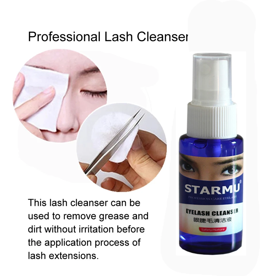 Eyelash Glue Professional Eyelash Extension Glue Salon Use Eyelash Cleaner Primer Gel Remover Makeup Tools Kits