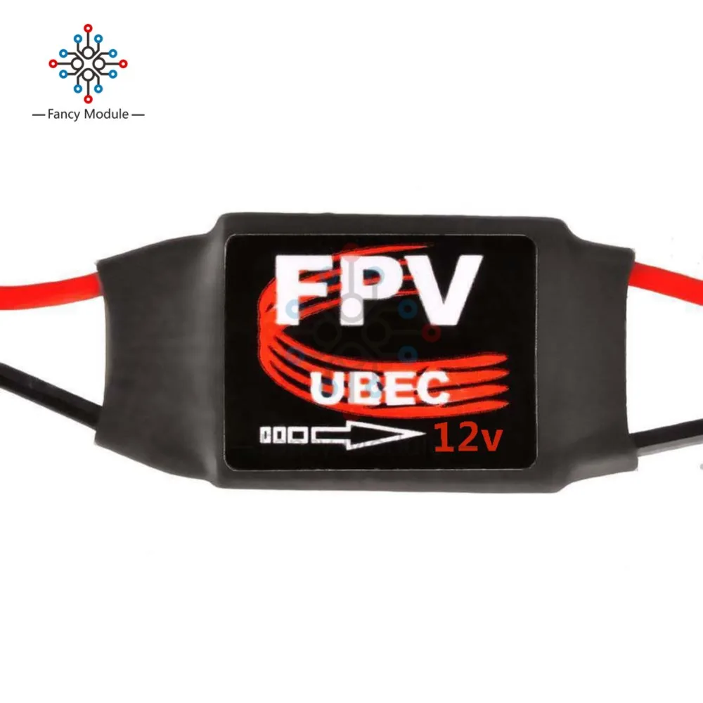 FPV 3A UBEC 12 В DC-DC преобразователь Сыходзь Модуль Мини бэк для RC плоскости камеры GoPro БПТ Gimbals