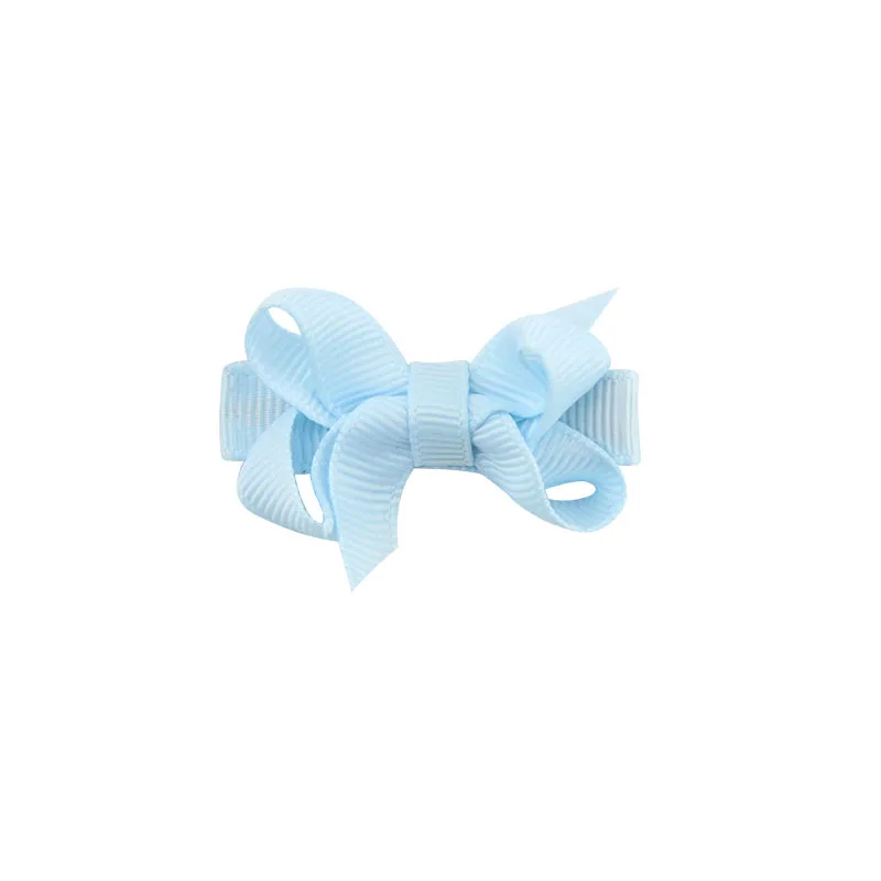 High quality Lovely Hair Clip Girls Hair Bows Hairpins Grosgrain Ribbon hair clips kids hair accessories  (10)