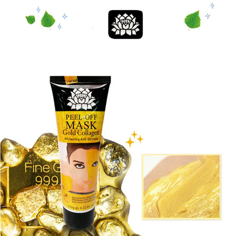 120ml 24K golden mask Anti wrinkle anti aging facial mask face care