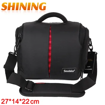 

Soudelor Camera Backpack Bag For Canon NIKON 70D 700D Multifunctional DSLR Camera Bag Pouch Waterproof Camera Bag Shoulderbag