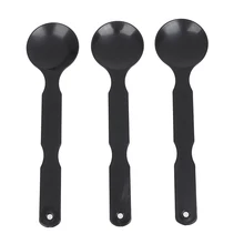 3 шт./компл. ложки с длинной ручкой для глаз окклюдер оптометрический аппарат для Свежий глаз Тесты повязка пластина с отверстием для глаз окклюдер для упражнения для глаз