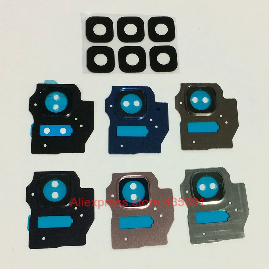Rear Back Camera Housing Frame Holder with Glass Lens