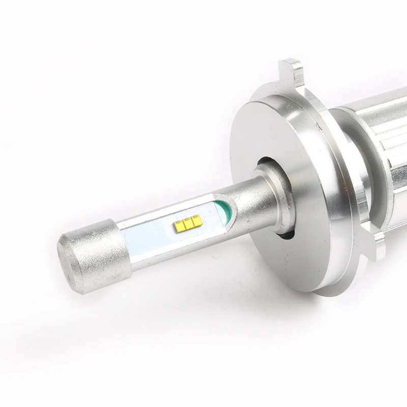 Xenplus 2 шт. H4 led H7 автомобильный светильник H1 H3 H8 H11 9005 9004 H13 Hi/Lo луч 12 В 48 Вт 6000LM ZES чип