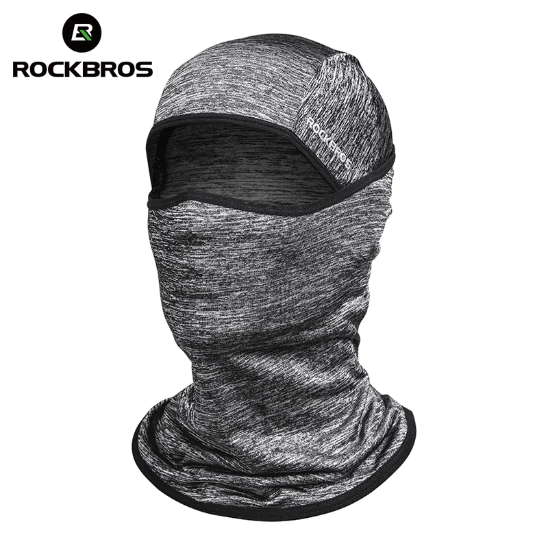 ROCKBROS велосипедная Кепка с защитой от УФ лучей дышащая Солнцезащитная маска для
