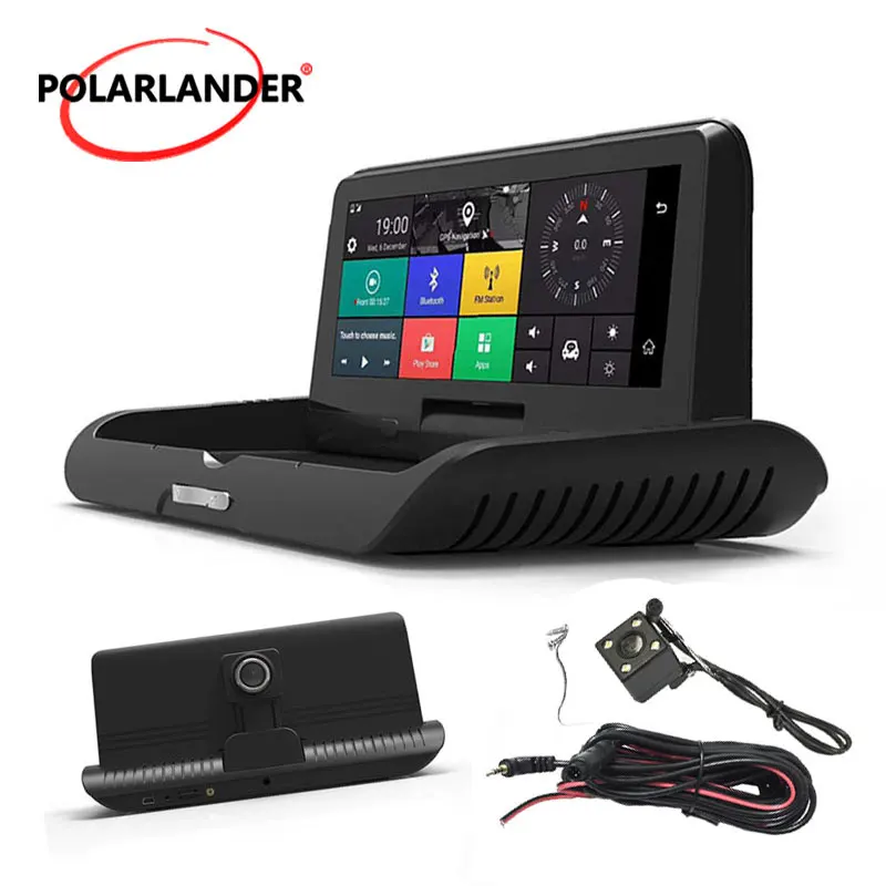 Driving recorder GPS Android 4G 8 inch image integrated machine one