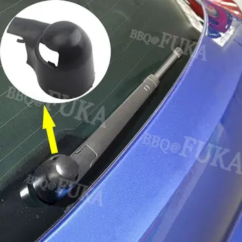 

ABS Car Rear Window Wiper Rain Wiper Arm Cap Washer Cover Fit For V-W Golf Passat Polo Touran Caddy Accessories Car Styling