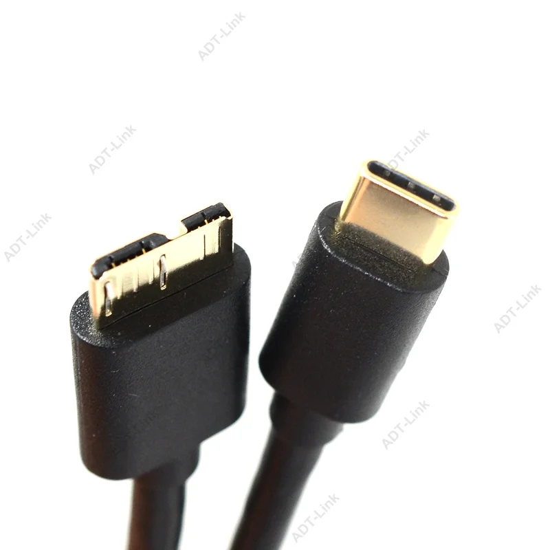 

0.5M 1M 1.8M USB 3.1 Type-C to USB 3.0 Micro B Cable Male Connector Fast Data Sync Cord For Macbook External Hard Drive Disk PC