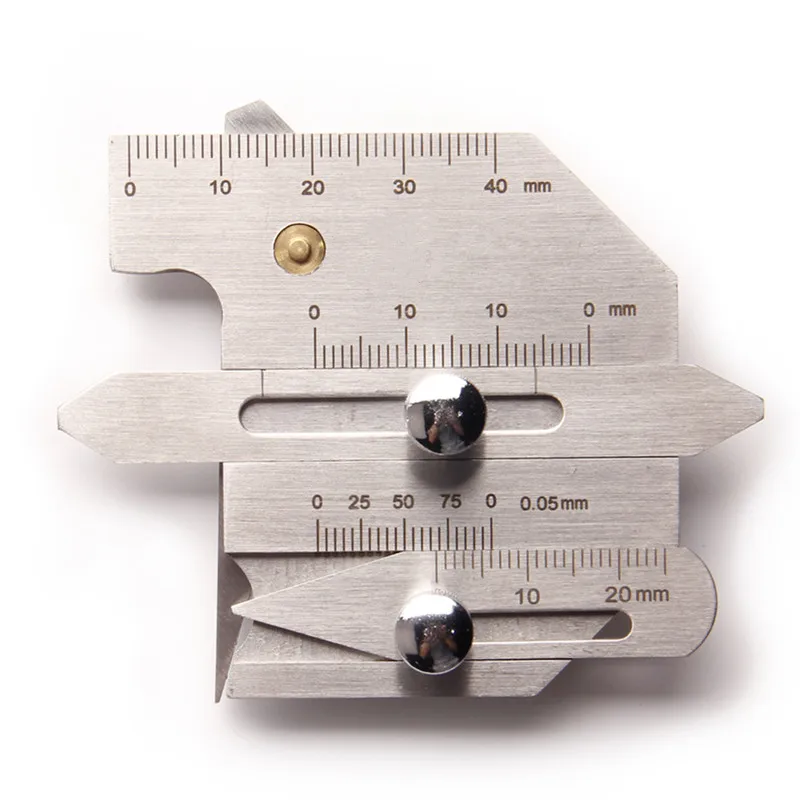 Welding Inspection Ruler HJC40 Gauge Weld Bead Height Welding Seam Gap