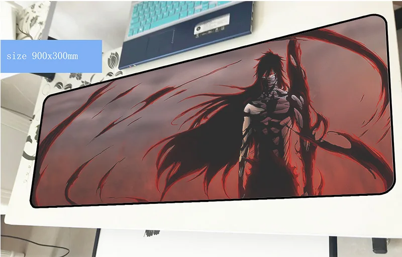BLEACH mousepad 900x300x2mm Customized gaming mouse pad gamer mat Personality game computer desk padmouse keyboard play