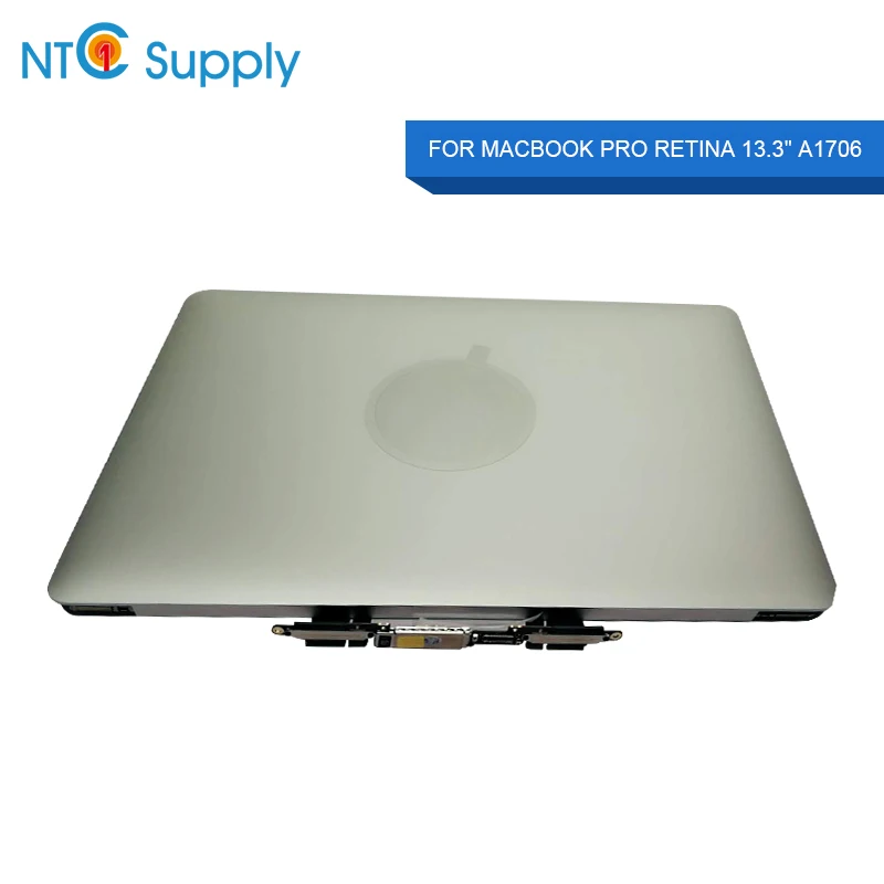 

MEIHOU Silver A1706 A1708 Screen Assembly 661-05095 For Macbook Pro Retina 13.3inch A1706 LCD Display Screen Late 2016 Mid 2017