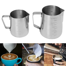 New 2019 Stainless Steel Coffee Frothing Milk Latte Jug Fancy Foam Cup Pitcher Coffee Maker Pot Kettle